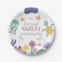 Under The Sea Kids Whimsical Ocean Kids Birthday