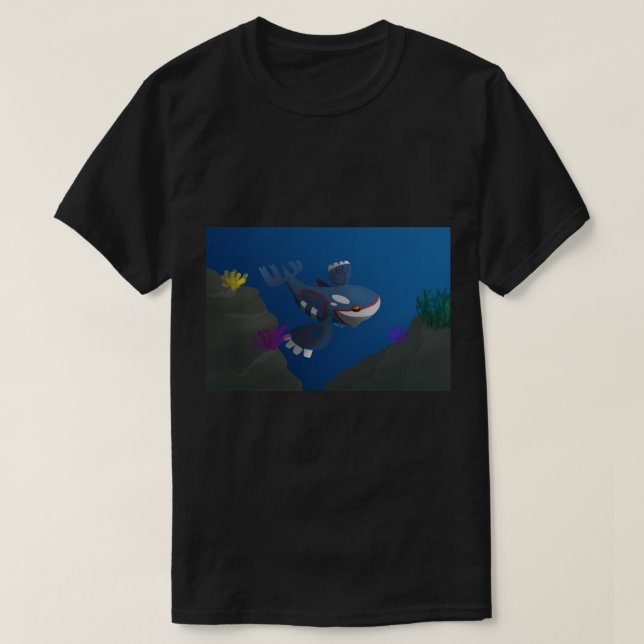 Under the Sea - Kyogre .png T-Shirt (Design Front)