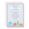 Under the Sea life/Girl Baby Shower Invitation 2