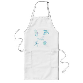 Under The Sea Long Apron