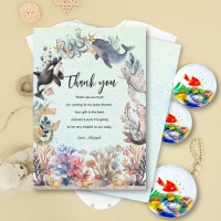 Under the sea marine life neutral Baby Shower