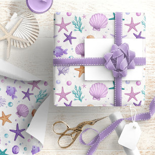Under the Sea Marine Life Pattern ID1143 Wrapping Paper