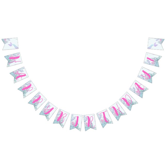Under the Sea Matching Happy Birthday Bunting (All)