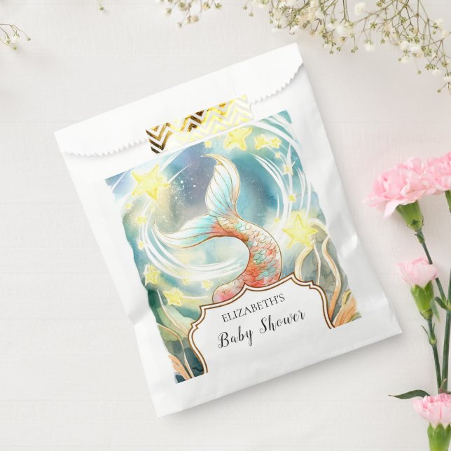 Under the Sea Mermaid Baby Shower Favour Bag (Sealed)