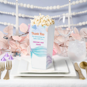 Under the Sea Mermaid Baby shower party Favour Box