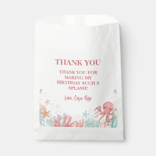 Under the Sea Mermaid Girls Birthday Party Favour Bag