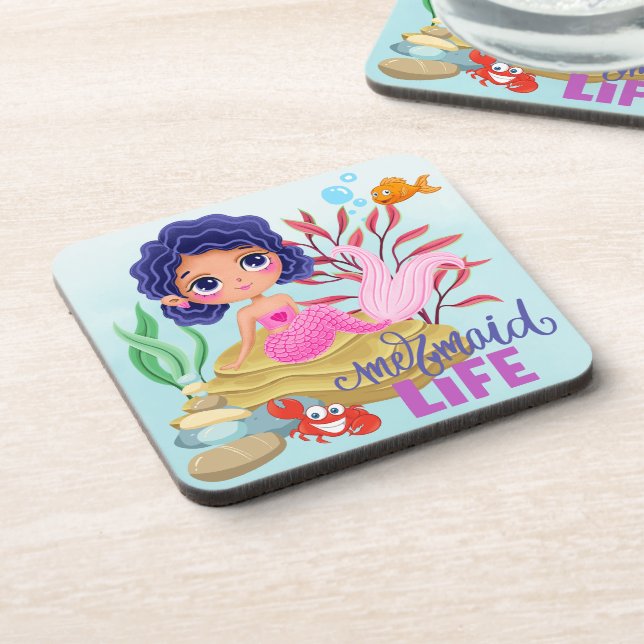 Under the Sea Mermaid Life Coaster (Left Side)