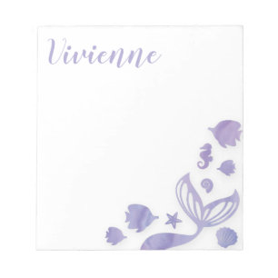 Under the Sea Mermaid Notepad
