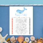 Under the sea - mummy or daddy baby shower game