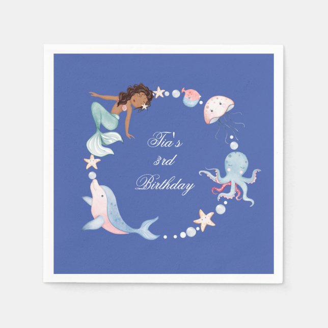 Under the sea napkin (Front)