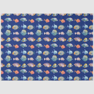Under The Sea Nautical Fish Pattern Tissue Paper