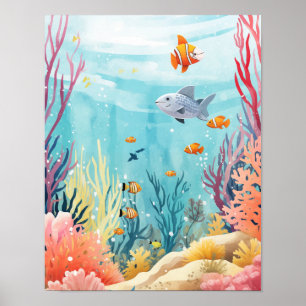 Under the Sea Nursery art print