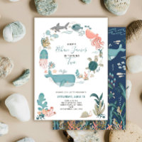Under the Sea Ocean Animals 2nd Birthday Script