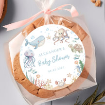 Under The Sea Ocean Animals Baby Shower