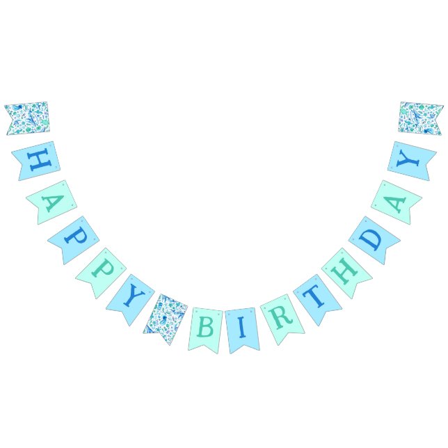 Under The Sea Ocean Bunting (All)