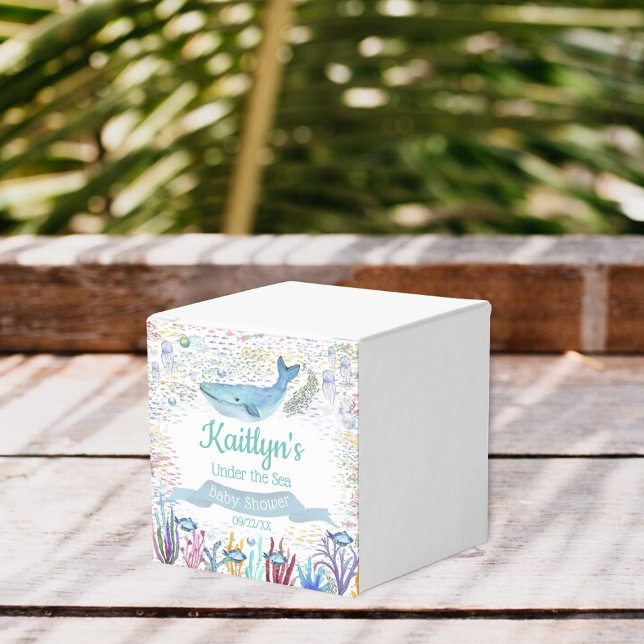 Under The Sea | Ocean Themed Baby Shower Favour Box (Creator Uploaded)