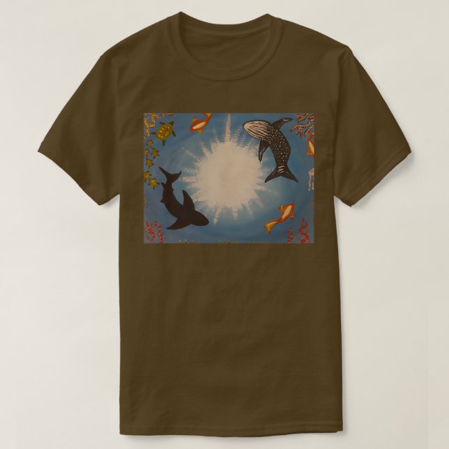 Under the sea Painting T-Shirt (Design Front)