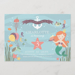 Under the Sea Party Invitation