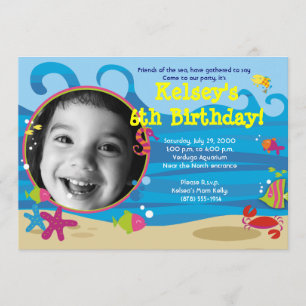 Under the Sea Party Invitations