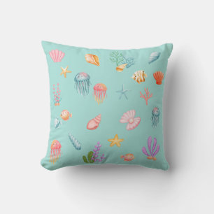 Under The Sea Pattern Cushion
