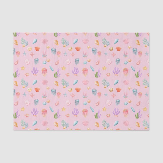 Under The Sea Pattern Tissue Paper (Front)
