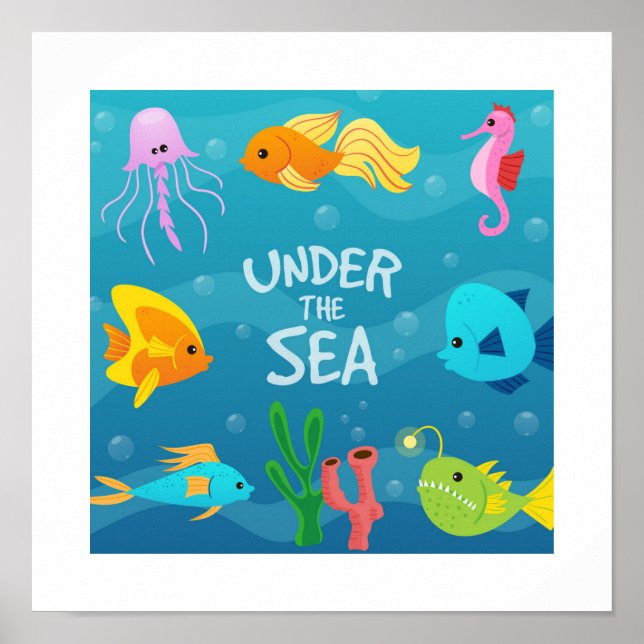 Under The Sea Poster (Front)