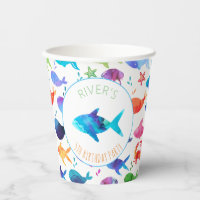 Under The Sea Rainbow Fish Birthday Baby Shower