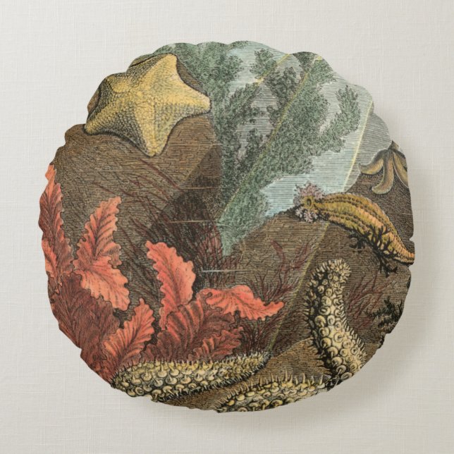 Under the Sea Round Cushion (Front)