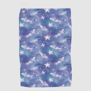 Under The Sea: Sharks Golf Towel