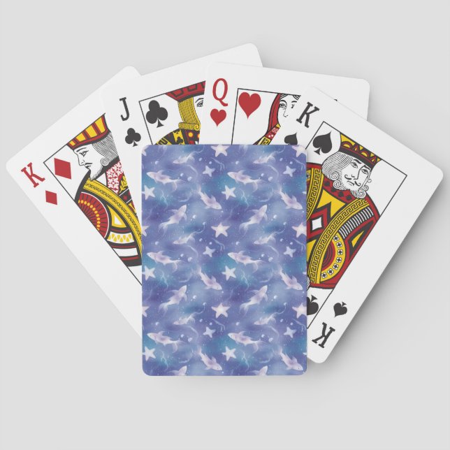 Under The Sea: Sharks Playing Cards (Back)