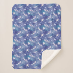 Under The Sea Sherpa Blanket