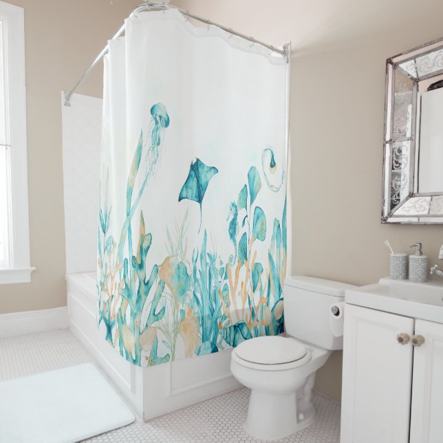 Under the Sea Shower Curtain (In Situ)