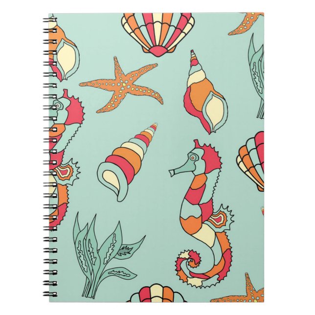 Under The Sea Spiral Notebook (Front)