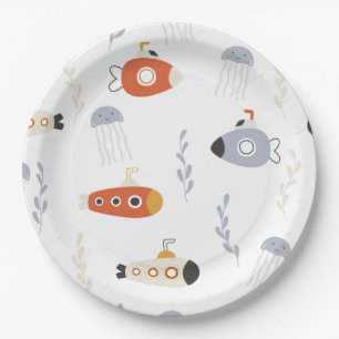 Under the Sea   Submarine Party Plates