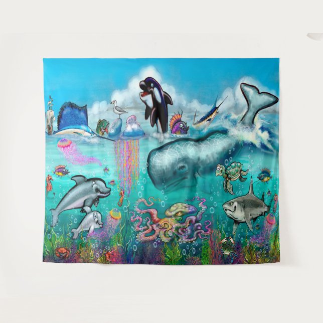 Under the Sea Tapestry (Front (Horizontal))
