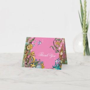 Under the Sea Thank You Card