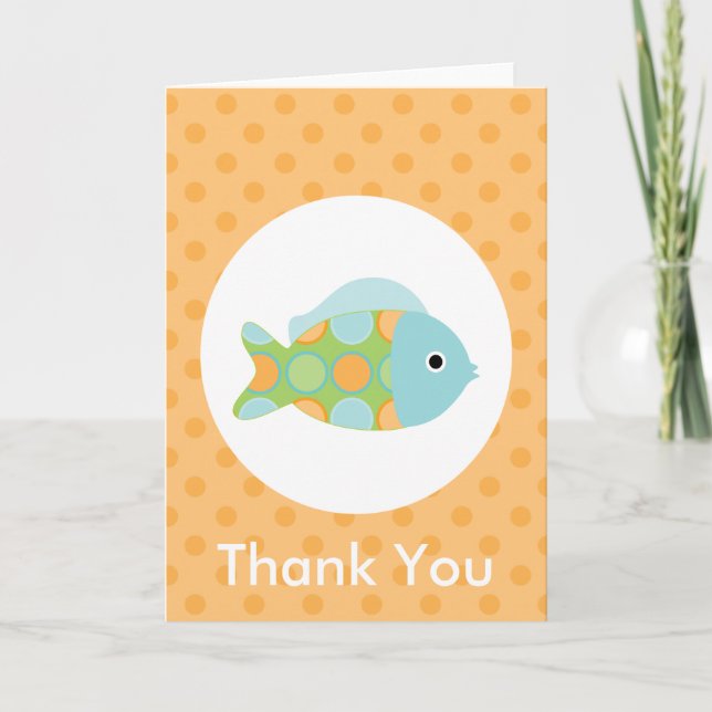 Under the Sea Thank You Card (Front)
