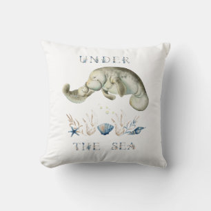 Under The Sea Throw Pillow