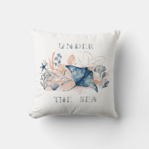 Under The Sea Throw Pillow