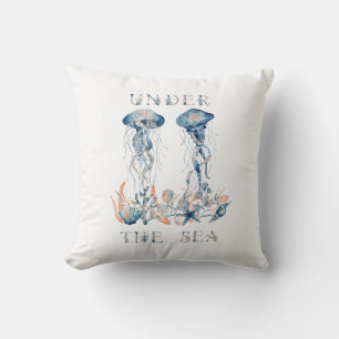 Under The Sea Throw Pillow
