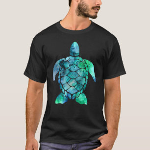 Under The Sea Turtle Blue Ocean Animals Sea Turtle T-Shirt