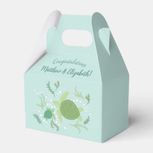 Under the Sea Turtles Baby Shower Favour Box