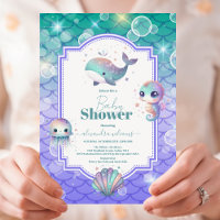 Under the Sea Watercolor Baby Shower