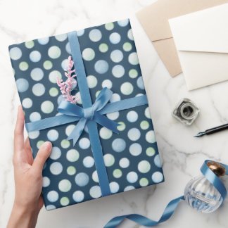 Under the Sea Watercolor Bubble Wrapping Paper