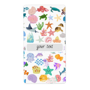 Under the Sea, Watercolor Print, Decor Fine
