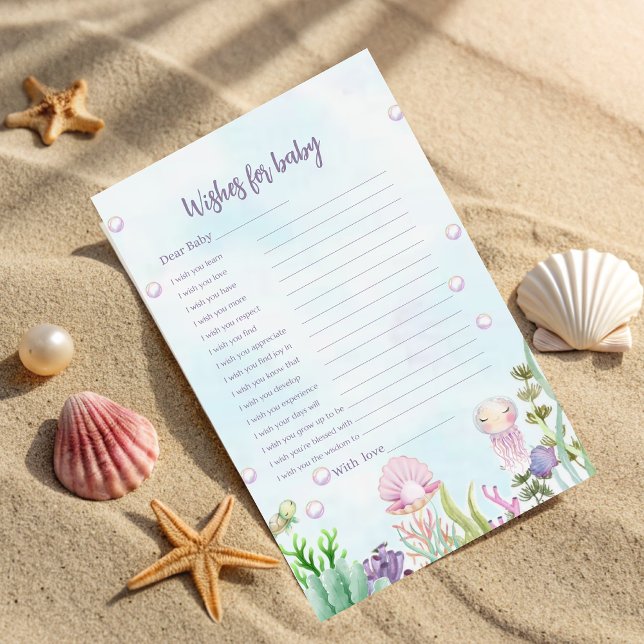 Under the Sea Wishes for Baby (Creator Uploaded)