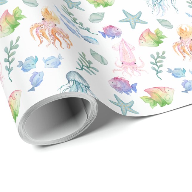 Under the Sea Wrapping Paper (Roll Corner)