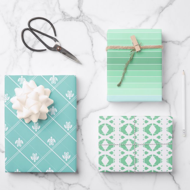 Under the Sea Wrapping Paper Sheet (Front)