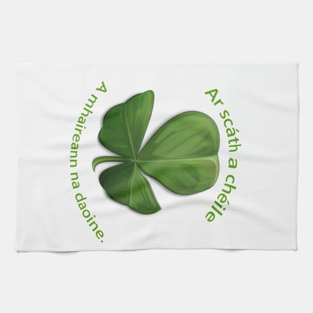 Under the shelter of each other people survive tea towel (Horizontal)