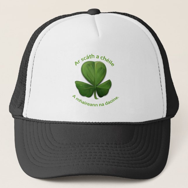 Under the shelter of each other people survive trucker hat (Front)